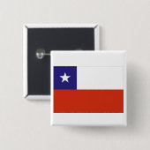 Bandera Chile V Button (Vorne & Hinten)