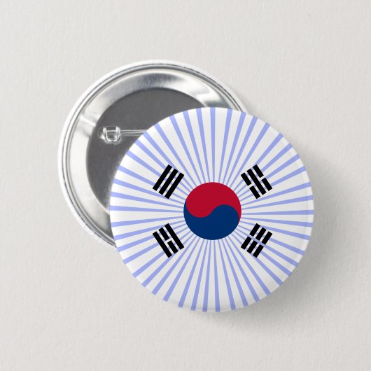 Bandera coreana button (Vorne & Hinten)