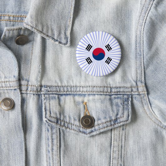 Bandera coreana button (Beispiel)