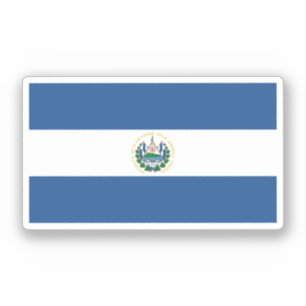 Bandera de El Salvador Aufkleber