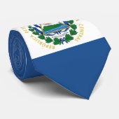 Bandera de El Salvador Krawatte (Gerollt)