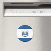 Bandera de El Salvador Magnet (In Situ (Geschirrspüler))