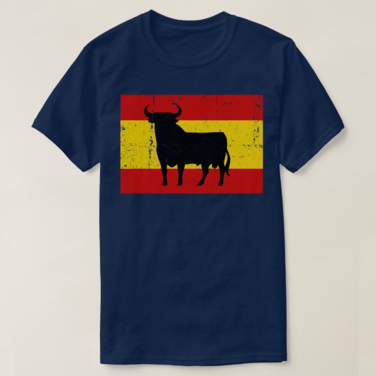 Bandera de Espaa Toro de Osborne T-Shirt (Design vorne)
