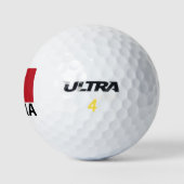 Bandera de Italia-Souvenir Golfball (Logo)
