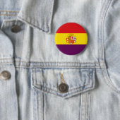 Bandera de la República Española Button (Beispiel)