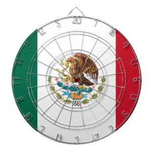 Bandera de México - Flagge Mexikos - Mexikanische  Dartscheibe