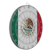 Bandera de México - Flagge Mexikos - Mexikanische  Dartscheibe (Vorderseite Links)