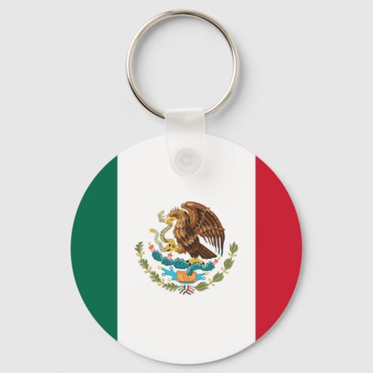 Bandera de México - Flagge Mexikos - Mexikanische Schlüsselanhänger (Vorderseite)