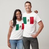 Bandera de México - Flagge von Mexiko - T-Shirt (Unisex)