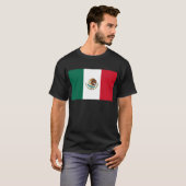 Bandera de México - Flagge von Mexiko - T-Shirt (Vorne ganz)