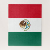 Bandera de Mexico National flagge Mexicanos Puzzle (Vertikal)