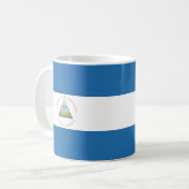 Bandera de Nicaragua Kaffeetasse (Vorderseite Links)