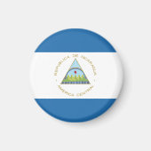 Bandera de Nicaragua Magnet (Vorne)