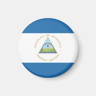 Bandera de Nicaragua Magnet