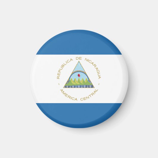 Bandera de Nicaragua Magnet (Vorne)