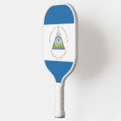 Bandera de Nicaragua Pickleball Schläger (Links)