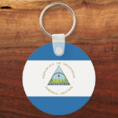 Bandera de Nicaragua Schlüsselanhänger (Vorderseite)