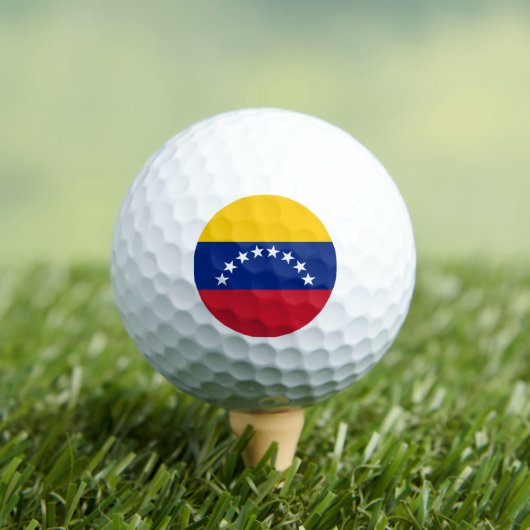 Bandera de Venezuela Golfball (Insitu T-Shirt)