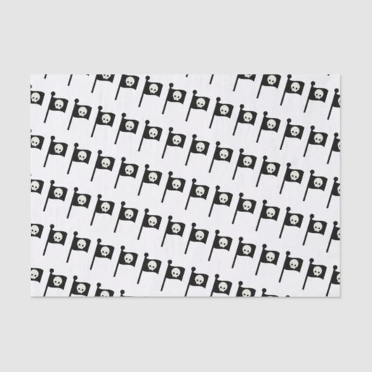 Bandera Pirata Seidenpapier (Vorderseite)