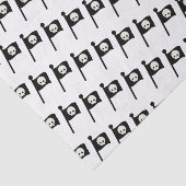 Bandera Pirata Seidenpapier (Ausschnitt)