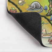 Bandera TEXAS Karte Mousepad (Ecke)