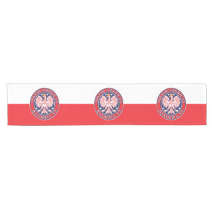 Bandera Texas Polnischer Adler Kurzer Tischläufer