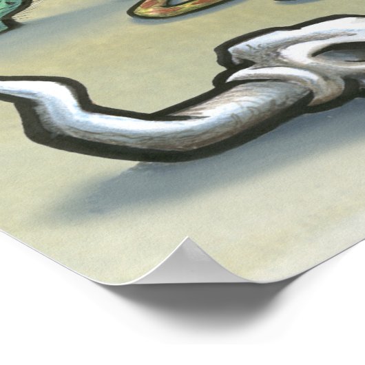 Bandera Texas Poster (Ecke)