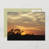 Bandera Texas Sunset Postcard Postkarte (Vorne/Hinten)