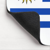 Bandera Uruguay Mousepad (Ecke)