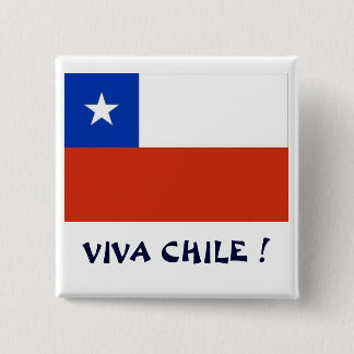 Bandera Viva Chile I Button