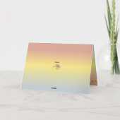 Banderas Bay Birthday Sunset 1738 Karte (Rückseite)