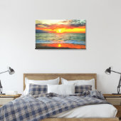 Banderas Bay Sunset 1738 Art Leinwanddruck (Insitu (Schlafzimmer))