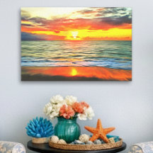 Banderas Bay Sunset 1738 Art