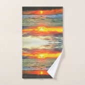 Banderas Bay Sunset 1738 Badetuch Set (Handtuch)