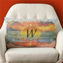 Banderas Bay Sunset 1738 Lendenkissen