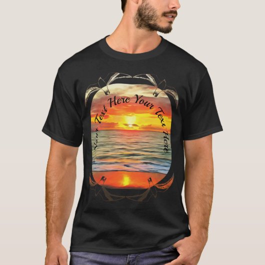 Banderas Bay Sunset 1738 T-Shirt (Vorderseite)