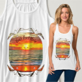 Banderas Bay Sunset 1738 Tank Top