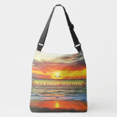 Banderas Bay Sunset 1738 Tragetaschen Mit Langen Trägern (Vorderseite)