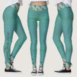 Banderas Bay Water Ripples 0026 Leggings<br><div class="desc">Malerei "Beach Dream 0026" Sammlung Personalisieren Sie auf der Produktseite oder klicken Sie auf den Button "Anpassen" für weitere Designoptionen. Das Design entstand aus meinem Gemälde "Beach Dream 0026",  das einen Ausblick vom Dreams Resort in Puerto Vallarta,  Jalisco,  Mexiko einfängt. Matching Produkte sind in dieser Sammlung verfügbar.</div>