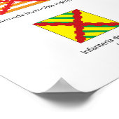 Banderas de los Tercios Españoles Poster (Ecke)