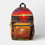 Banderas Rocky Sunset 914 Bedruckter Rucksack (Vorderseite)