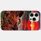 Banderas Rocky Sunset 914 Case-Mate iPhone Hülle (Rückseite (Horizontal))
