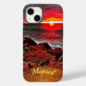 Banderas Rocky Sunset 914 Case-Mate iPhone Hülle (Rückseite)
