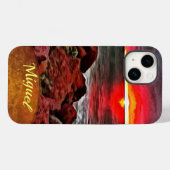 Banderas Rocky Sunset 914 Case-Mate iPhone Hülle (Rückseite (Horizontal))