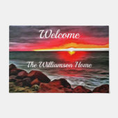 Banderas Rocky Sunset 914 Fußmatte (Vorderseite)