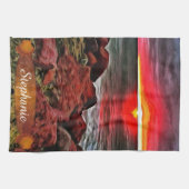 Banderas Rocky Sunset 914 Geschirrtuch (Horizontal)