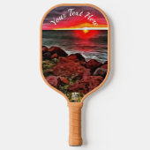 Banderas Rocky Sunset 914 Pickleball Schläger (Vorderseite)