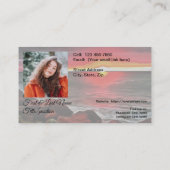 Banderas Rocky Sunset 914 Visitenkarte (Rückseite)