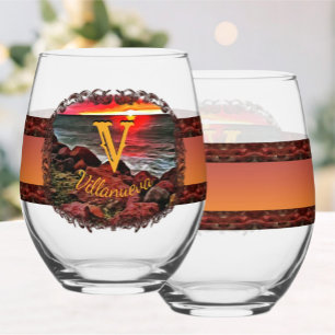 Banderas Rocky Sunset 914 Weinglas Ohne Stiel