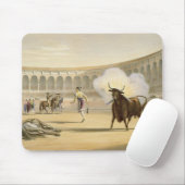 Banderillas de Fuego, 1865 (Farbelitho) Mousepad (Mit Mouse)